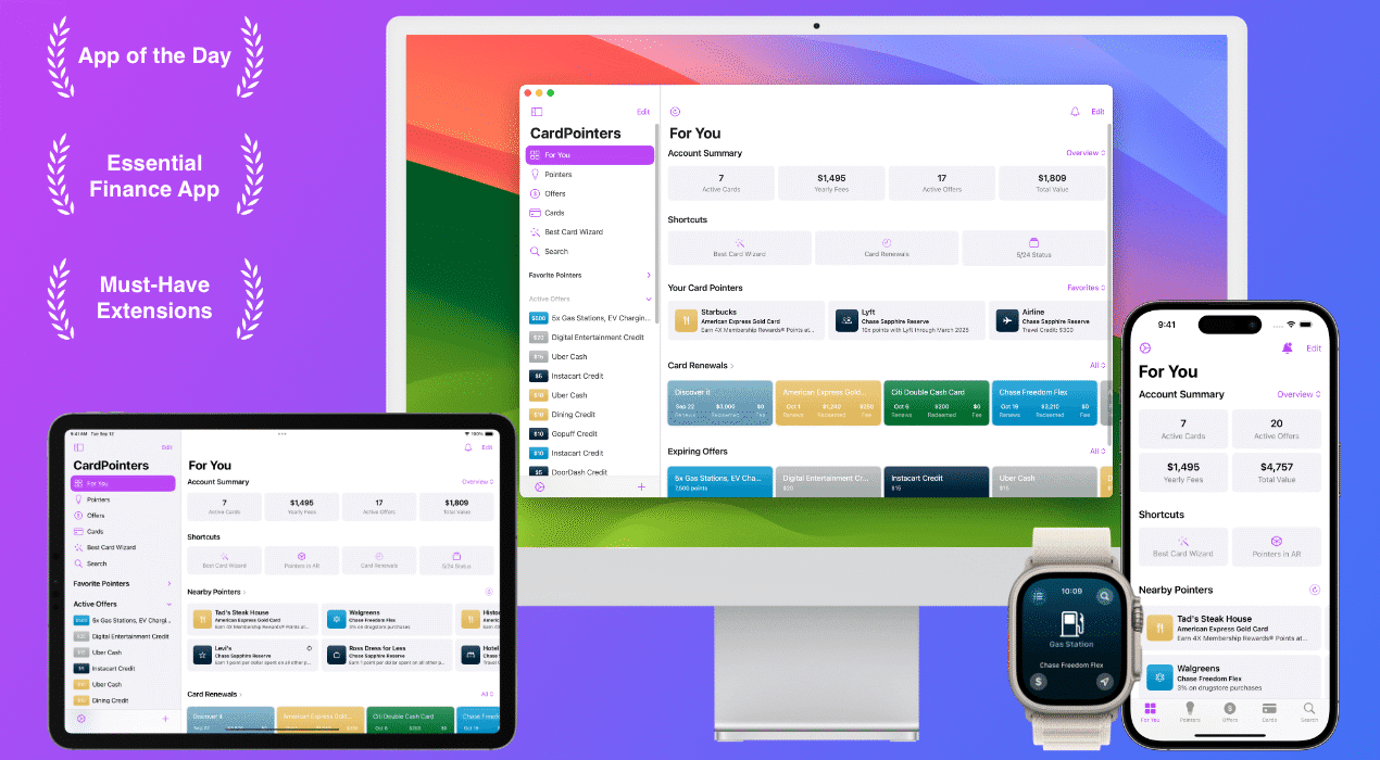 CardPointers App Review: Time to Maximize Your Credit Card Rewards