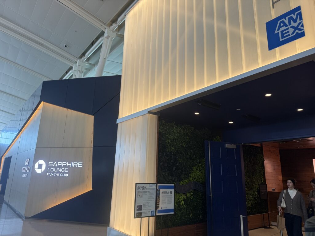 JFK Centurion Lounge Next to Sapphire Reserve Lounge